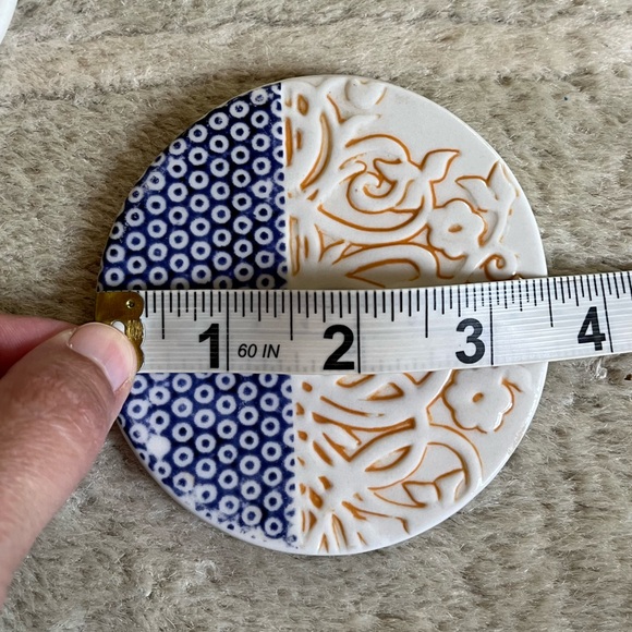 3 Ceramic Coasters - Picture 12 of 12